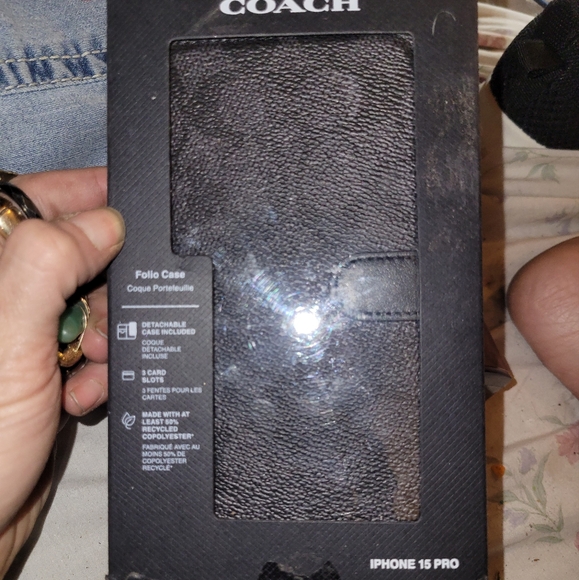 Coach Accessories - Apple 15 pro case